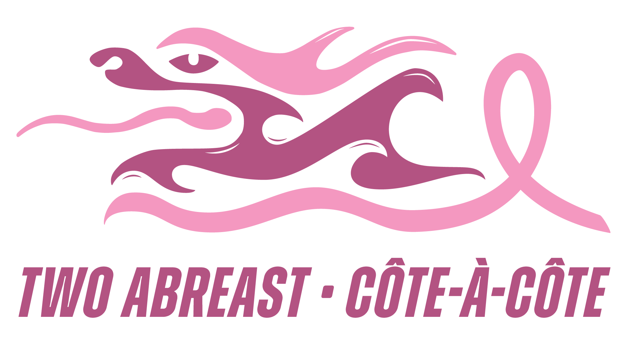 Two Abreast / Côte-à-côte logo